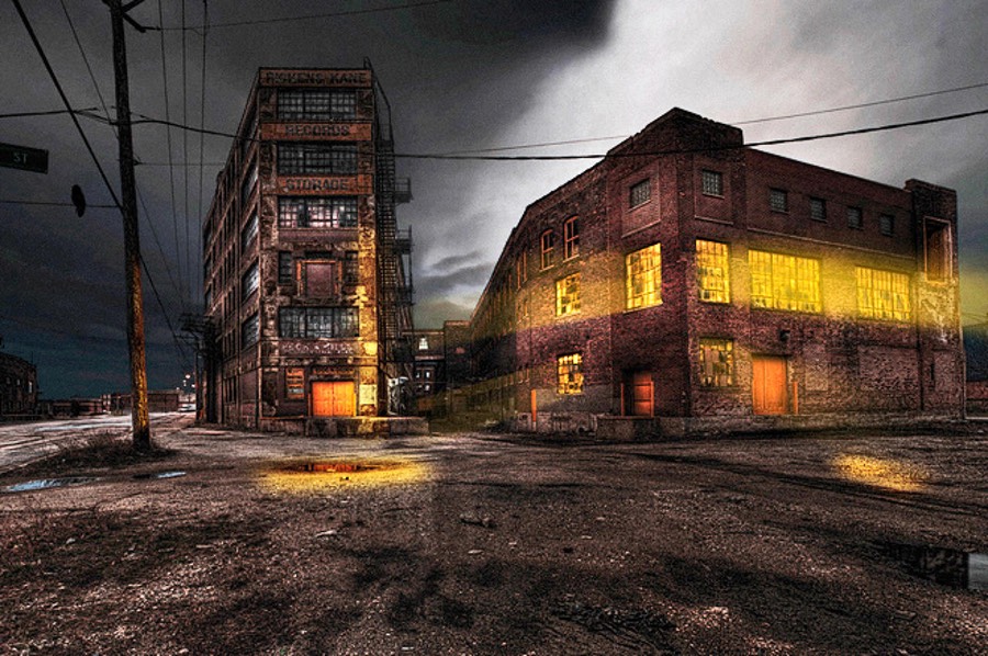 Furniture Factory Night